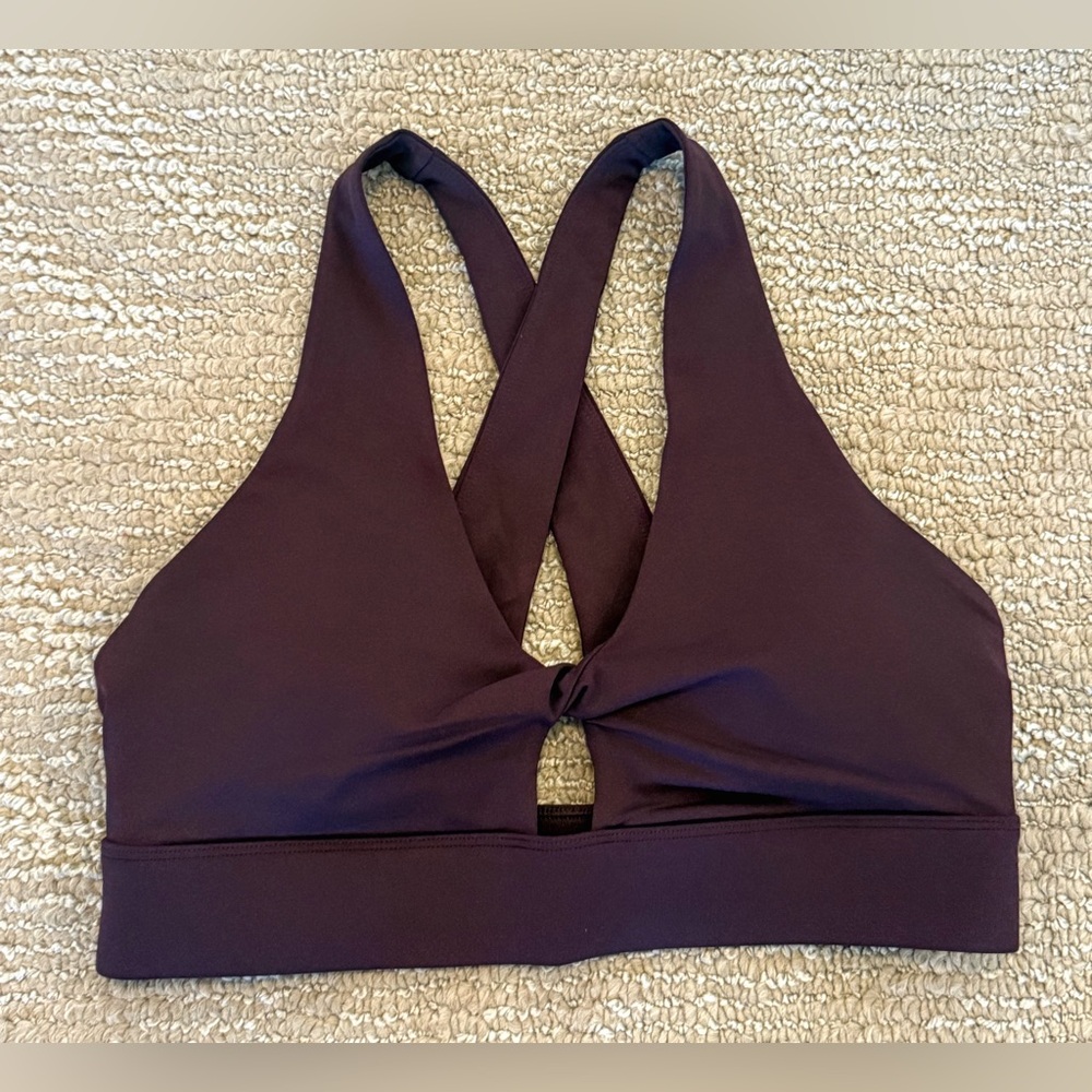 Fabletics Deep Purple Sports Bra